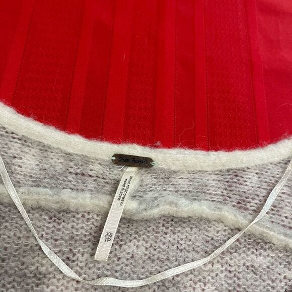 Free People Grey Mohair Sweater Size XS - Picture 4 of 9